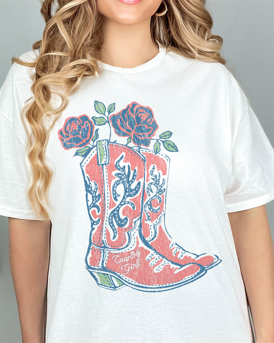 Country Girl® Boots Tee Country Girl Store