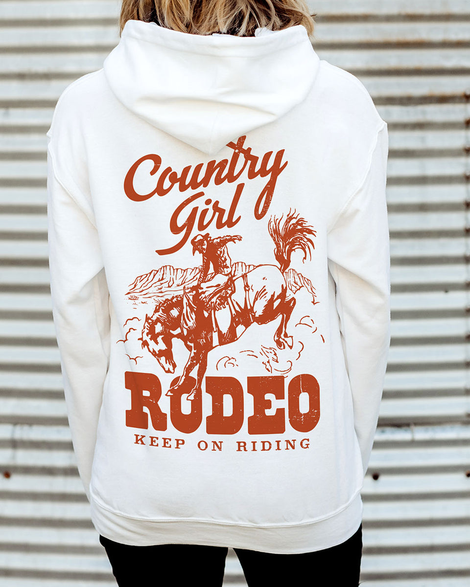 Country Girl® Rodeo Keep On Hoodie Country Girl Store