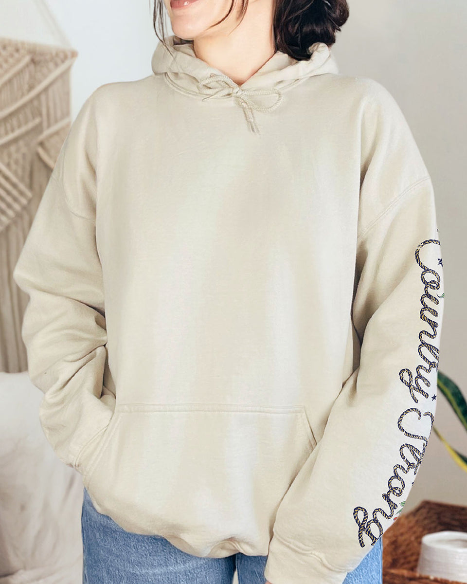 Country Girl® Brand Country Roads Skeleton Hooded Sweatshirt