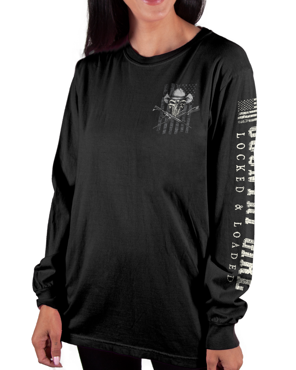 Country Girl Long Sleeve Tee Locked & Loaded Country Girl Store