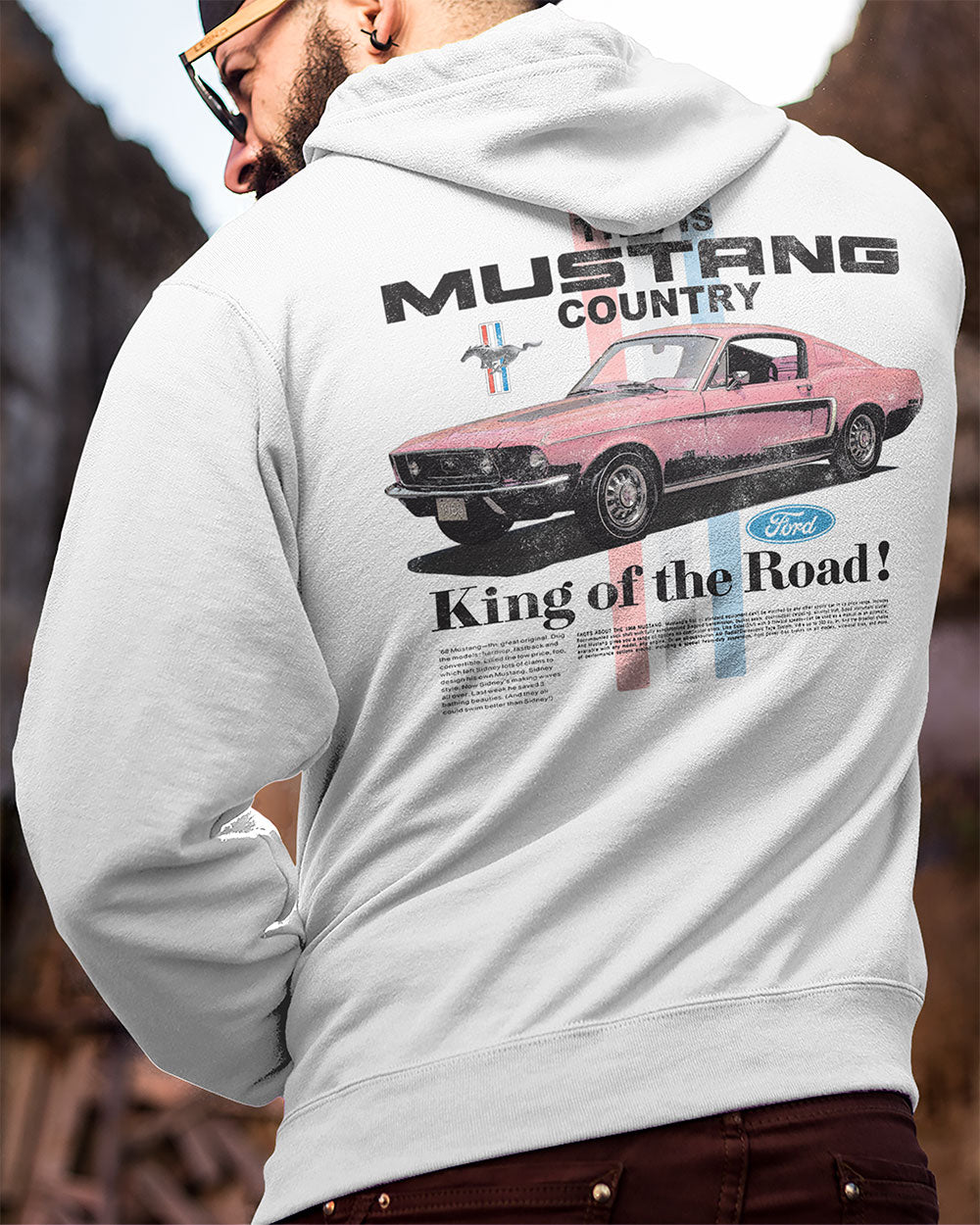 Ford Mustang Classics T-Shirt Muscle Car Untamed American Spirit Tee-640858