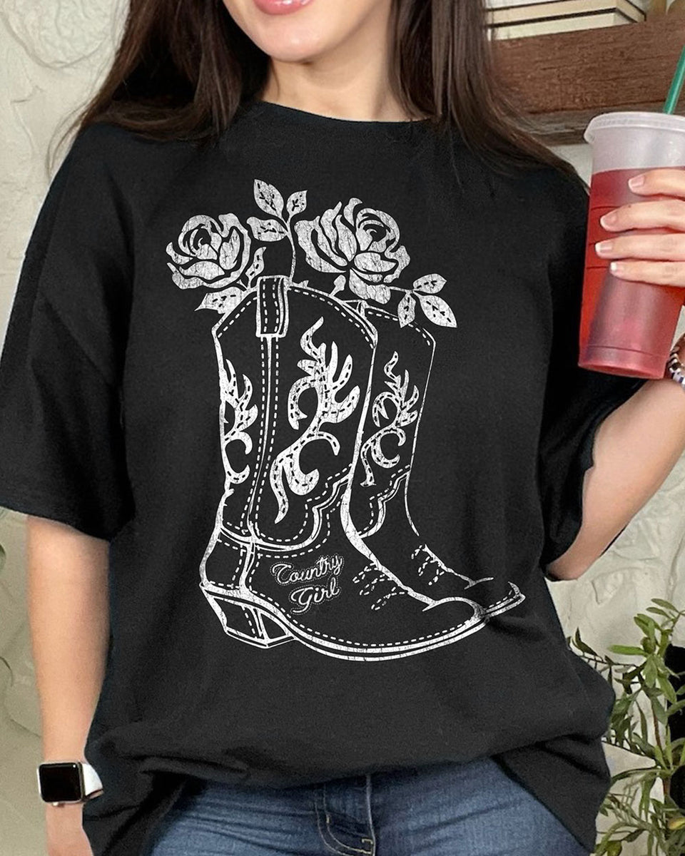 Country Girl® Boots Tee – Country Girl Store