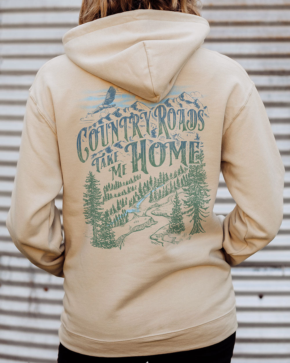 Country Girl® Country Roads Mountains Hoodie – Country Girl
