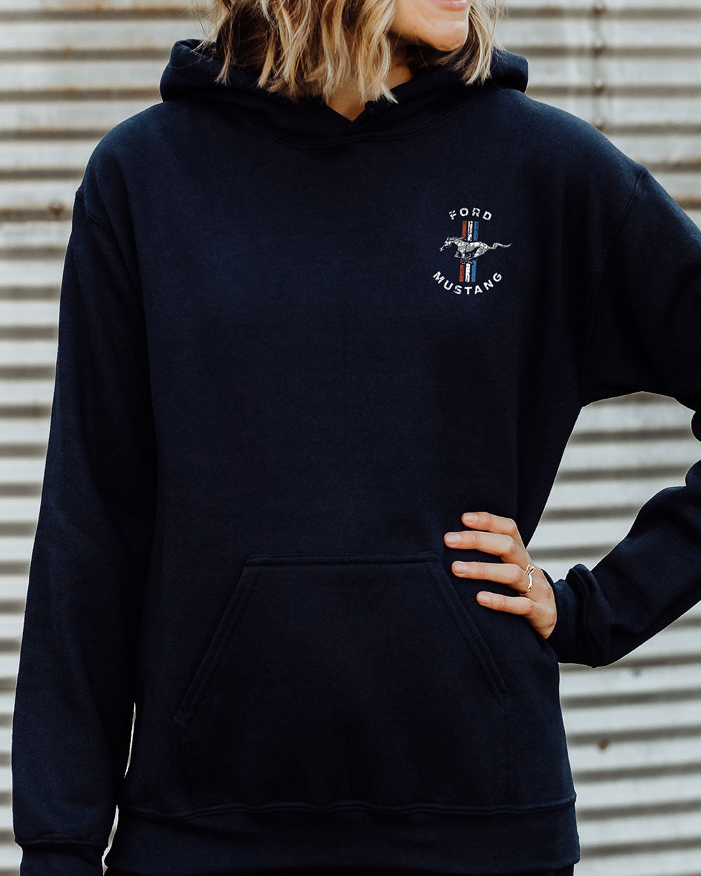 Sudadera Con Capucha Para Mujer Mustang – Estilo Casual, 100% Algodón – Colores Variados
