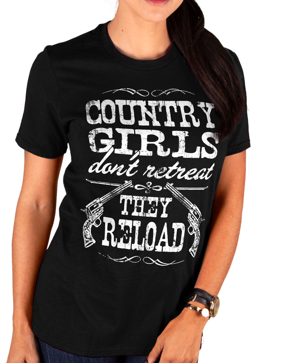 Country Girl® Women's Cotton Tee Reload – Country Girl Store
