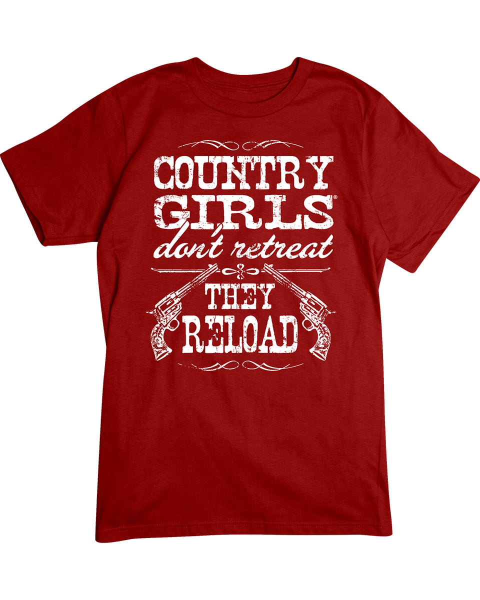 Country Girl® Women's Cotton Tee Reload Country Girl Store